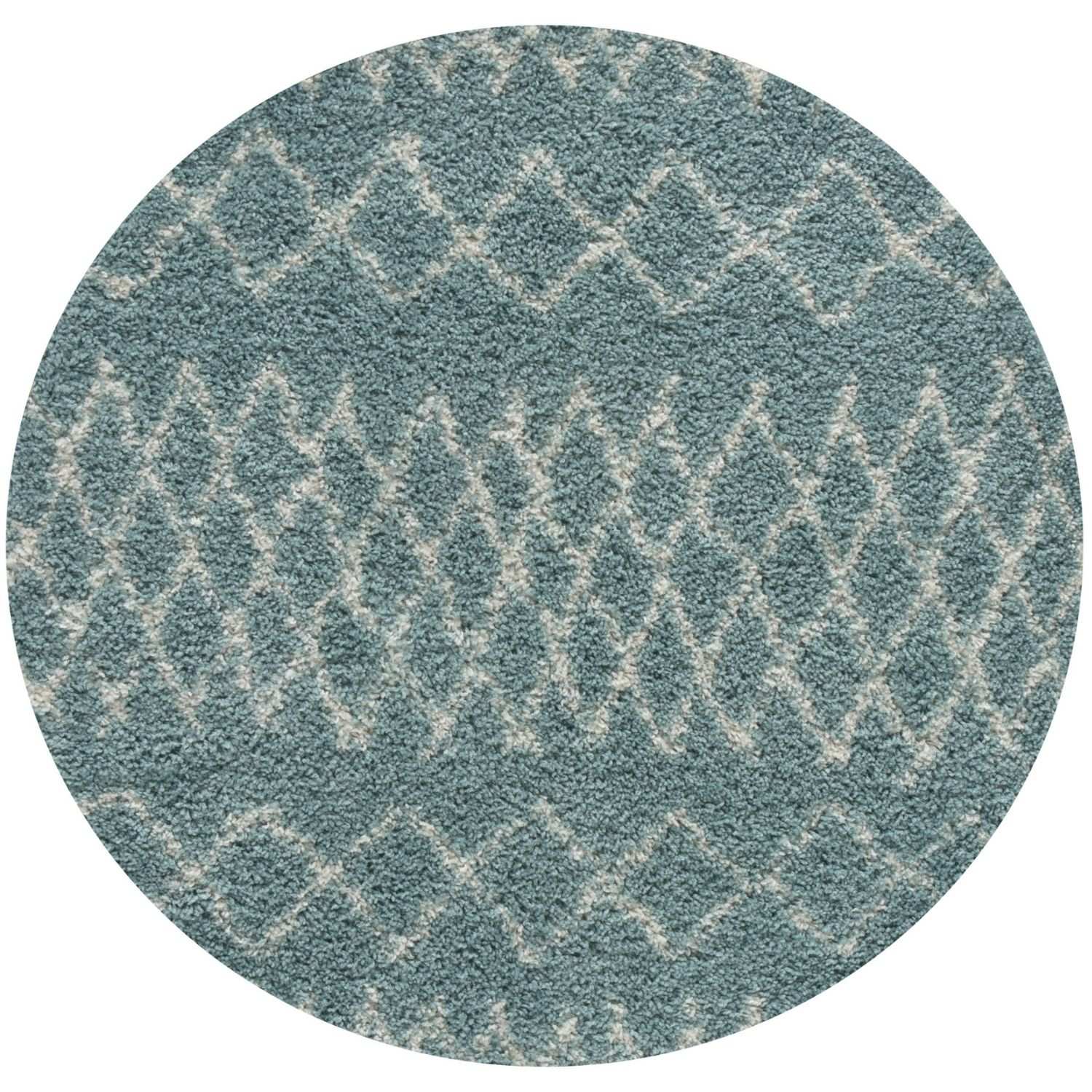 THE RUGS – wholesale Area rug – Moroccan Duck Egg Blue Shaggy Rug | 95019