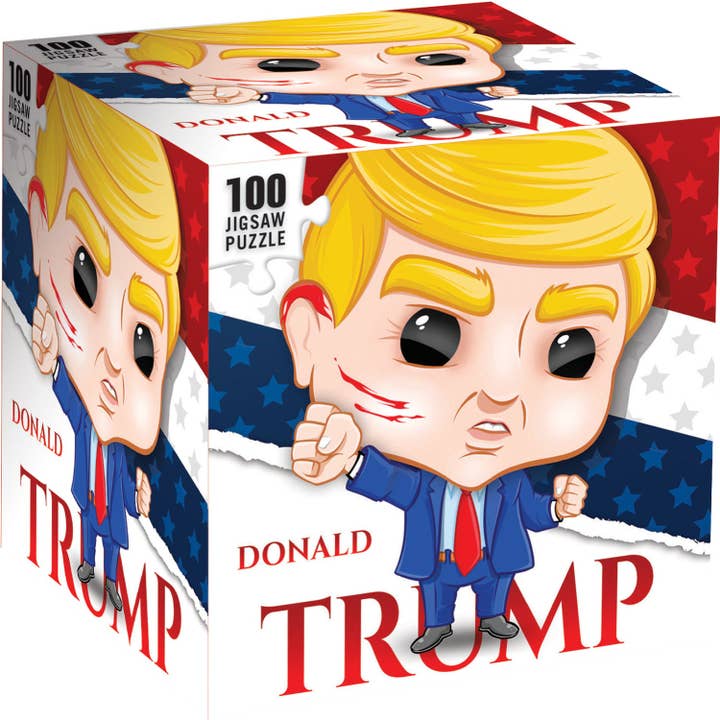 Donald Trump Aftermath 100 Piece Jigsaw Puzzle for wholesale by Masterpieces Puzzles