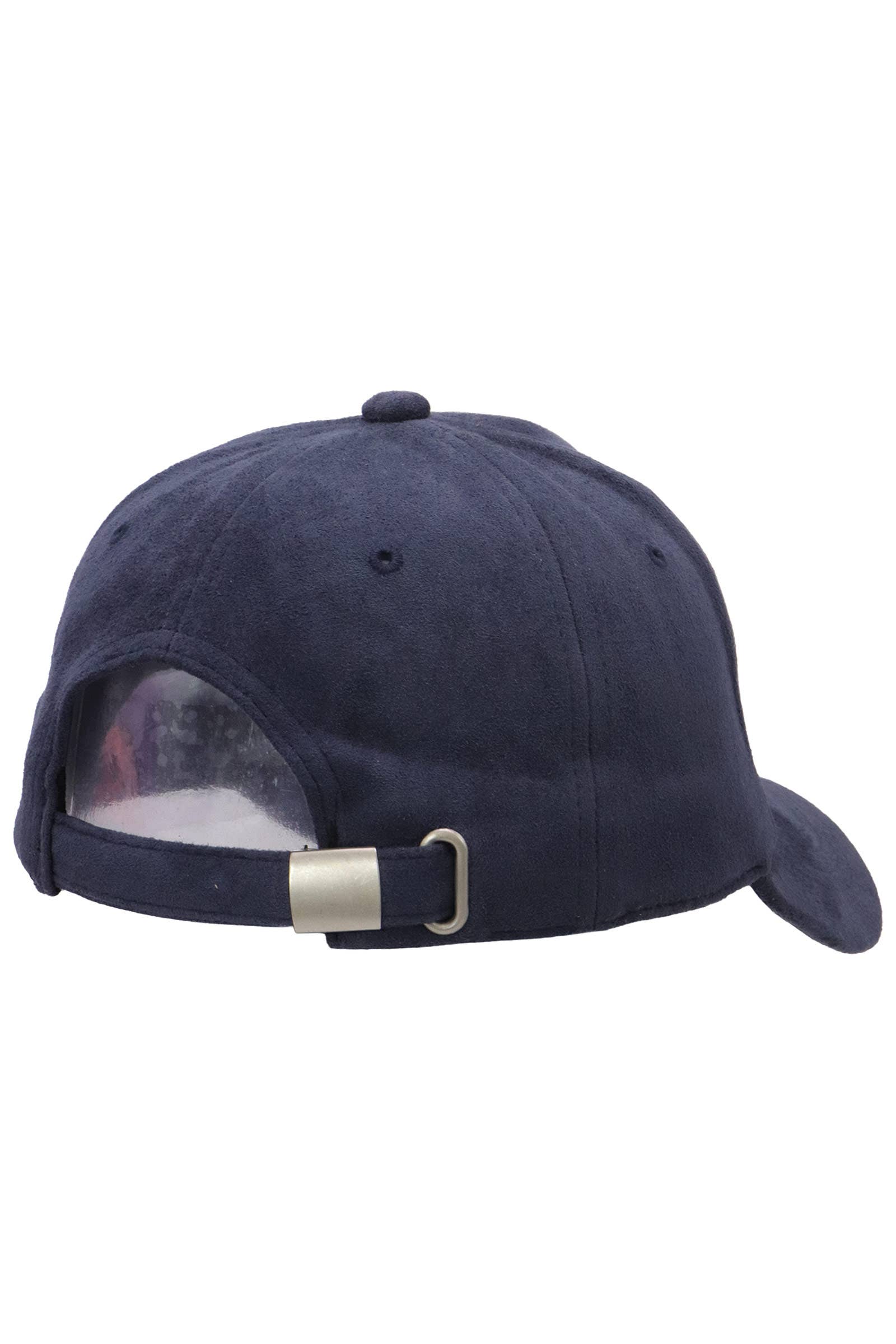 Cap Zone - Wholesale Baseball Cap - Unisex - Premium Vegan Suede Strap-back Baseball Cap17