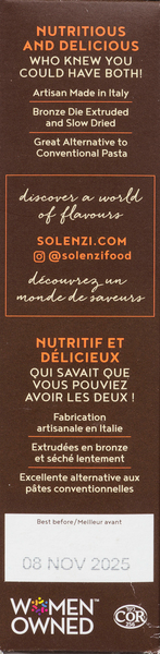 SOLENZI - Vente Pâtes - Pâtes Sans Gluten TRICOLORE Gnocchetti 227g3
