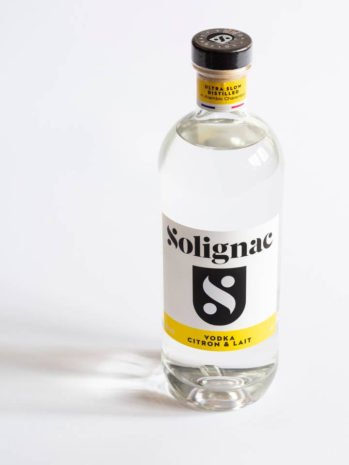 SOLIGNAC vodka de limón y leche para venta al por mayor de SOLIGNAC