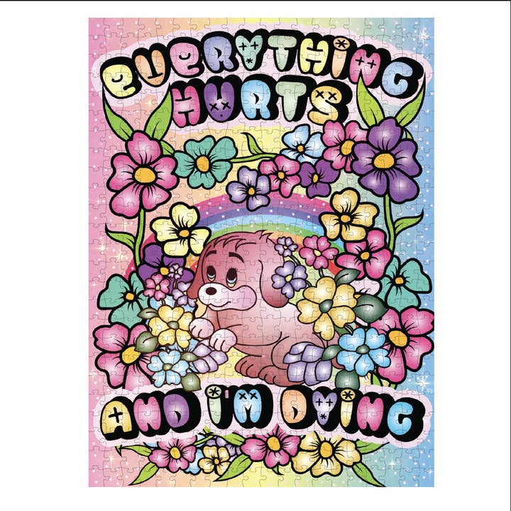 FUN CLUB - Wholesale Puzzle - Adult - Everything Hurts Puzzle (funny, spring)