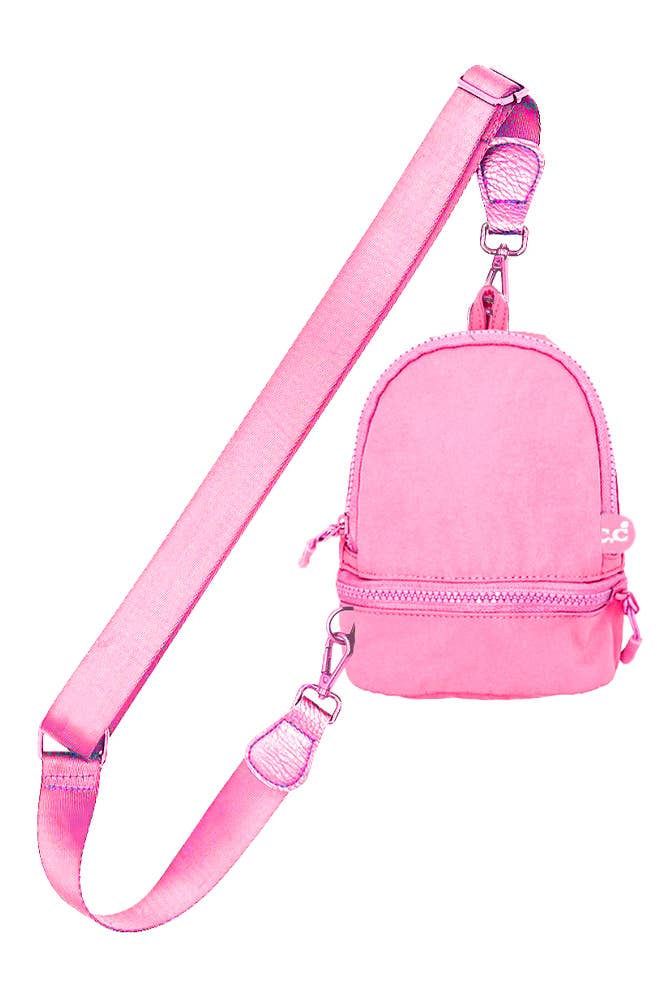 Hana - Wholesale Crossbody Bag - Women's - C.C Mini Solid Sling Backpack2