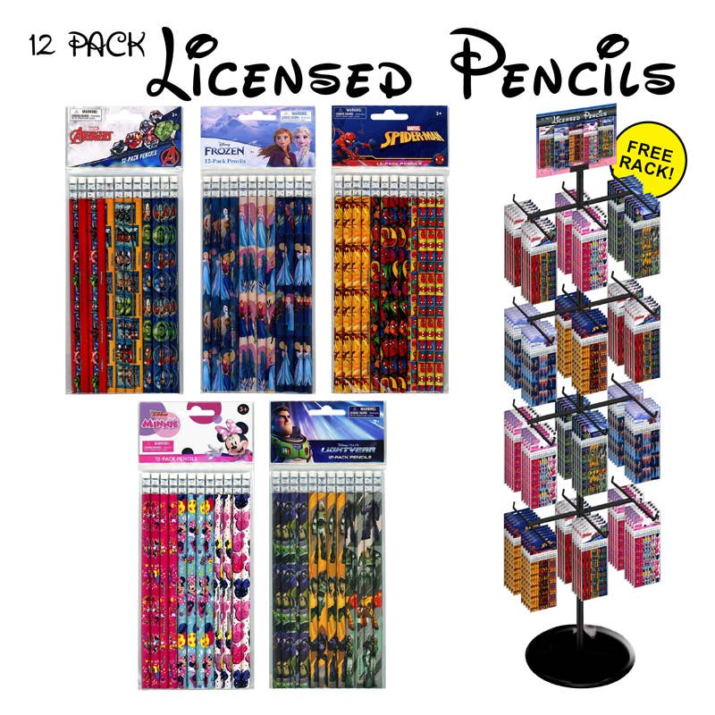 Deluxe Import Trading – wholesale Penna – 144 st 12-pack licensierad pennskärmsställ0