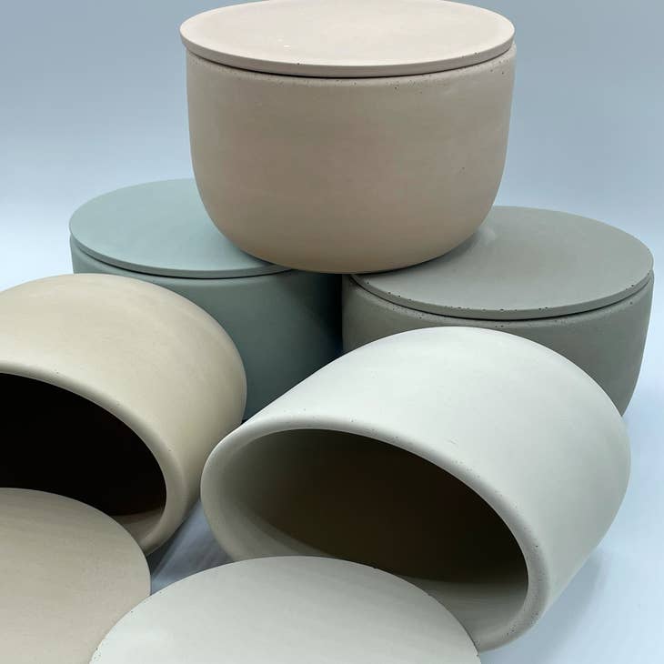 Concrete Cup Mold, Round Tall Cup Concrete Mould, Silicone