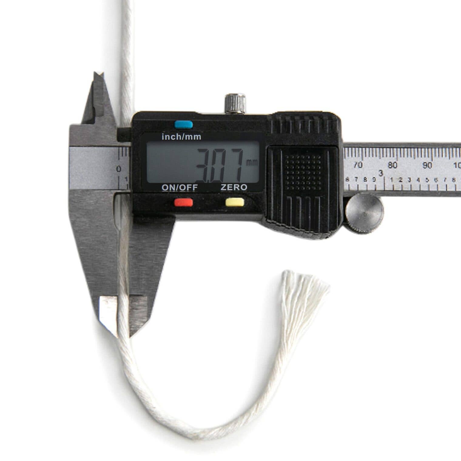 MB Cordas - Vendita all'ingrosso Lana - Corda di cotone per macramè MB Cordas 3 mm naturale, treccia singola 1 filo, 400 m5