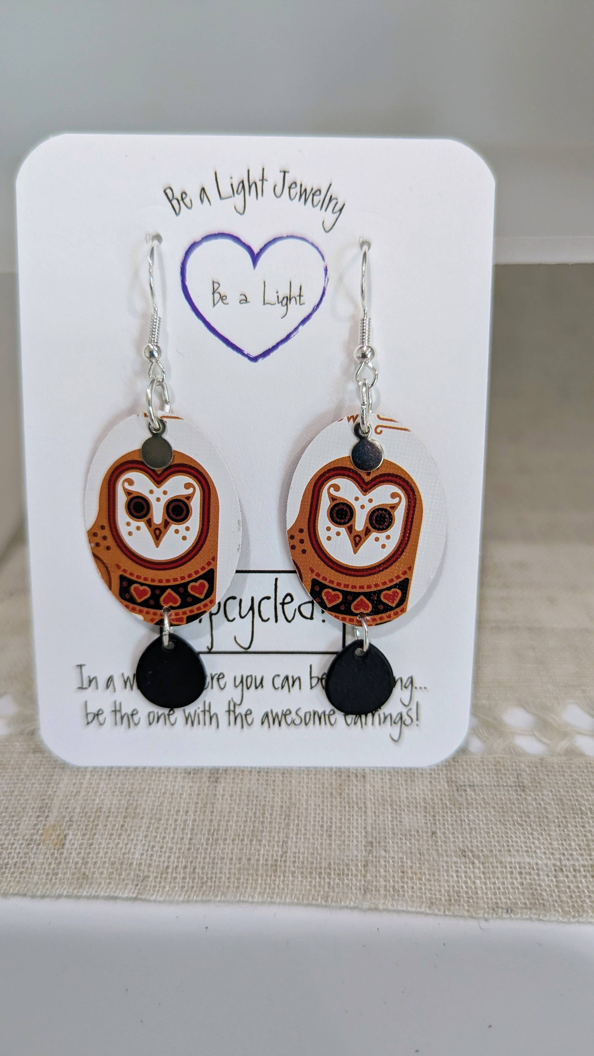 Be a Light Jewelry - Wholesale Dangle Earrings - Bird Art Earrings: Birds of North America, Stylized Art7