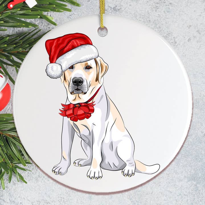 Labrador Retriever Christmas Ornament for wholesale by OrnamentallyYou
