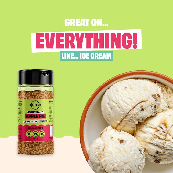 Mingle Seasoning - Wholesale Dried spice mix - *NEW* JORDS' NAN'S APPLE PIE SWEET TOPPER4