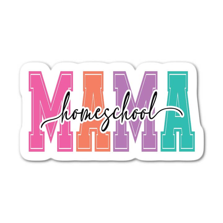 Homeschool Mama Sticker for engroshandel hos Stick-It Expressions