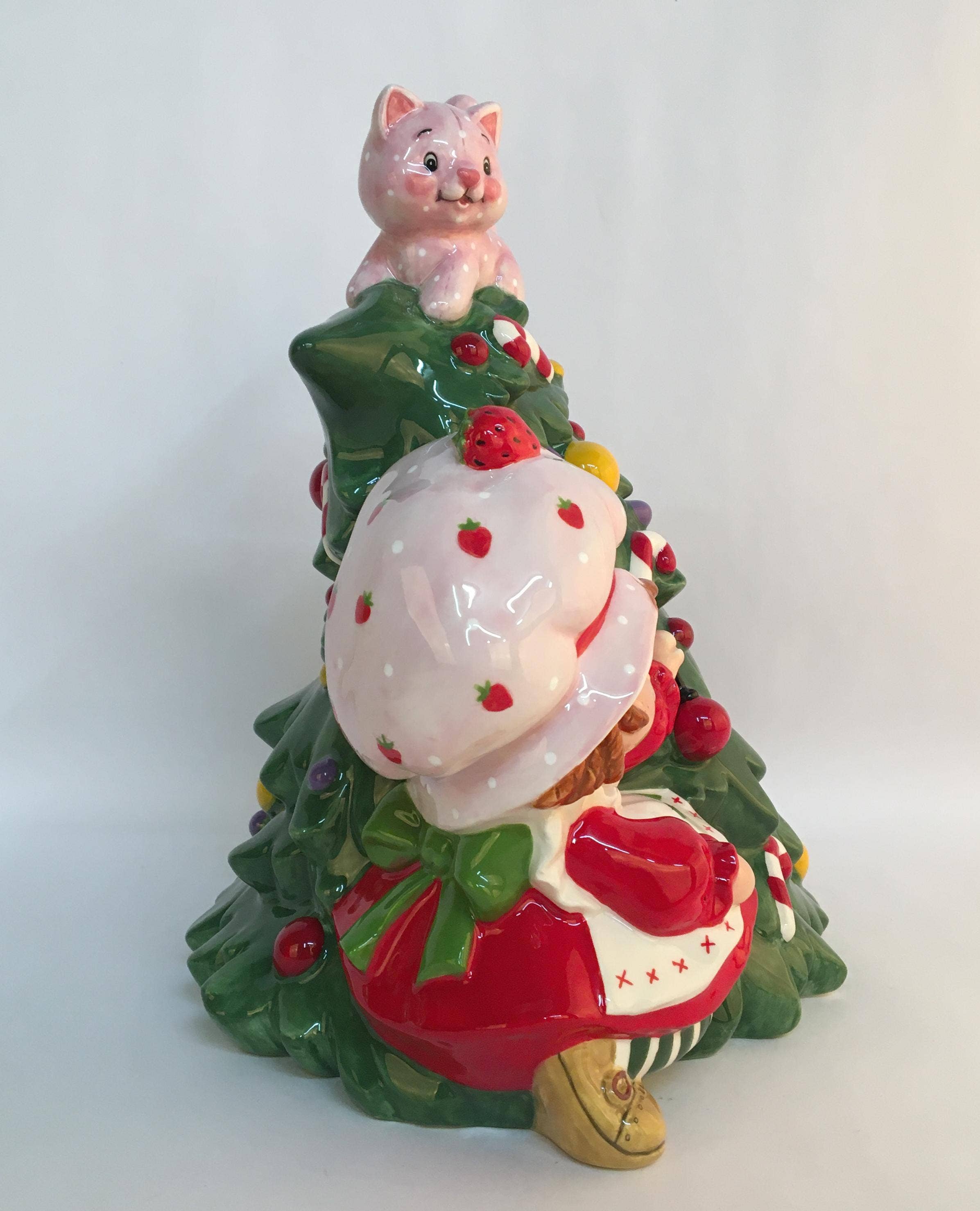 Blue Sky Clayworks - Wholesale Cookie Jar - Strawberry Shortcake Christmas Cookie Jar
3
