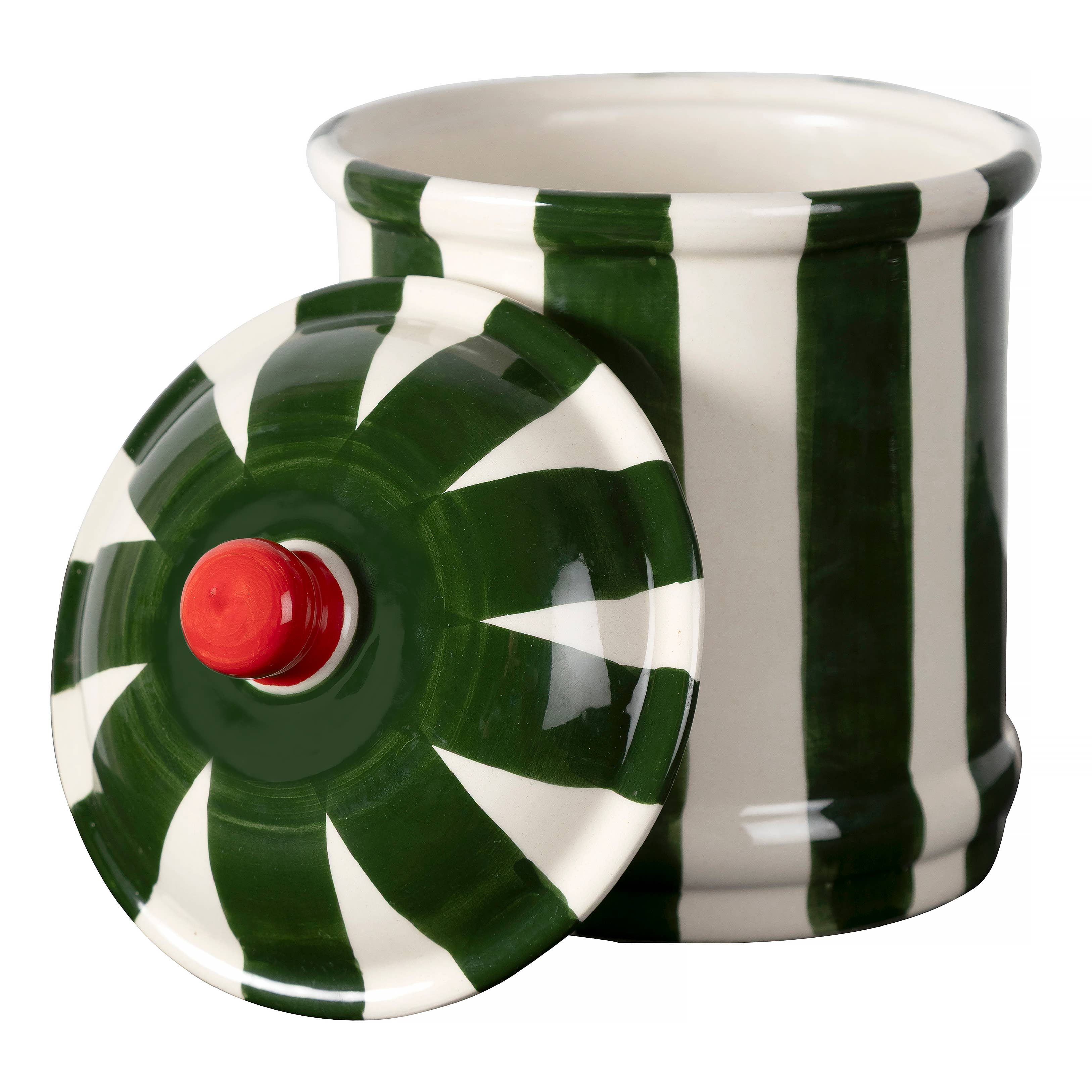 Really Nice Things - Wholesale Jar - "Bonnie" Kitchen Jar Ceramic (Green)1