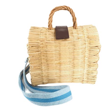 BLÅ STRIBER REM for engroshandel hos Theolivashop