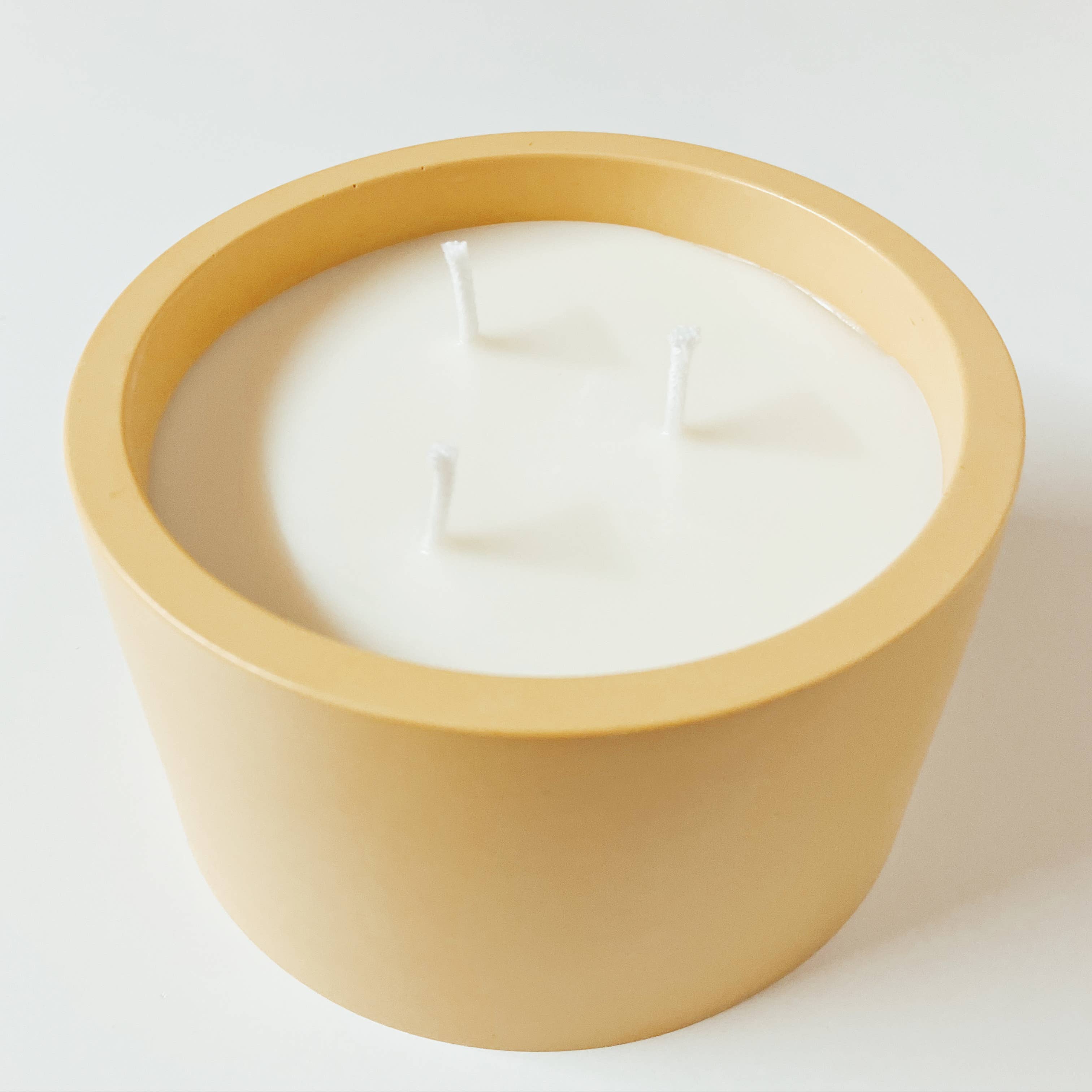 Cal Factory – Vela em jarro/copo por atacado – SAIL PATH: vela de cera de soja em recipiente artesanal de Jesmonite2