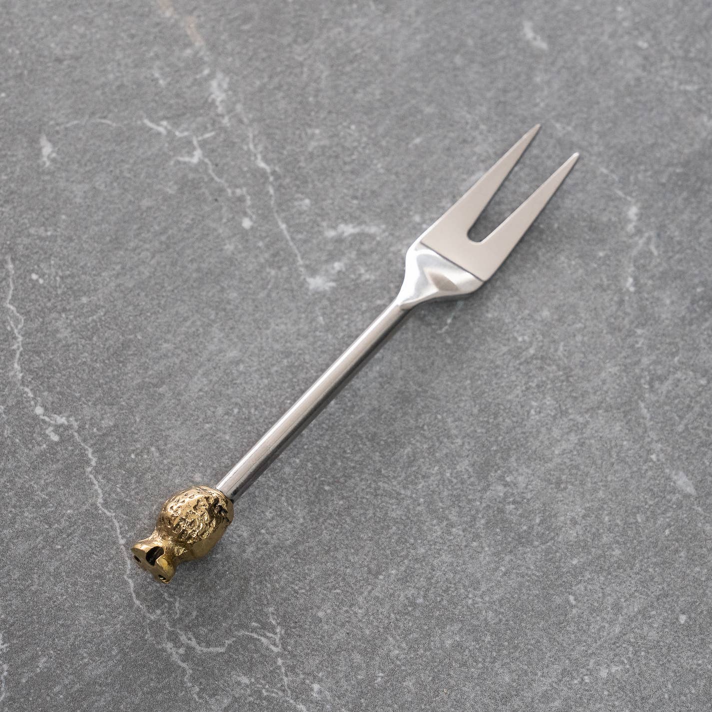 India Handicrafts Inc - Wholesale Table fork - Pomegranate Fork