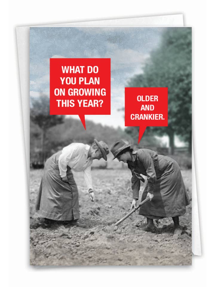 Geburtstagskarte - Älter Und Crankier für den Großhandel von NobleWorks