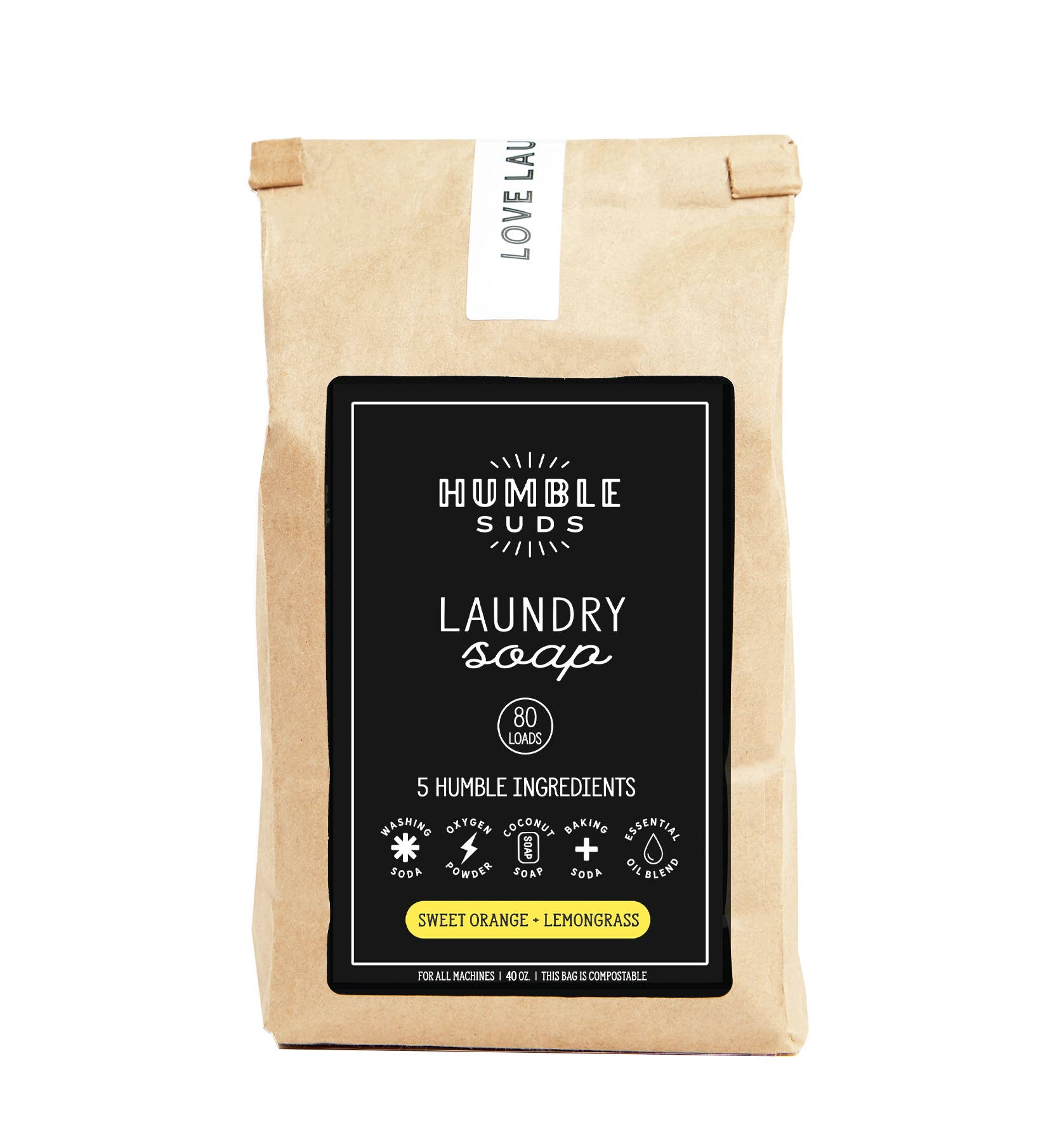 Humble Suds - Wholesale Laundry Detergent Powder/Pods - Laundry Soap - Compostable Bag2