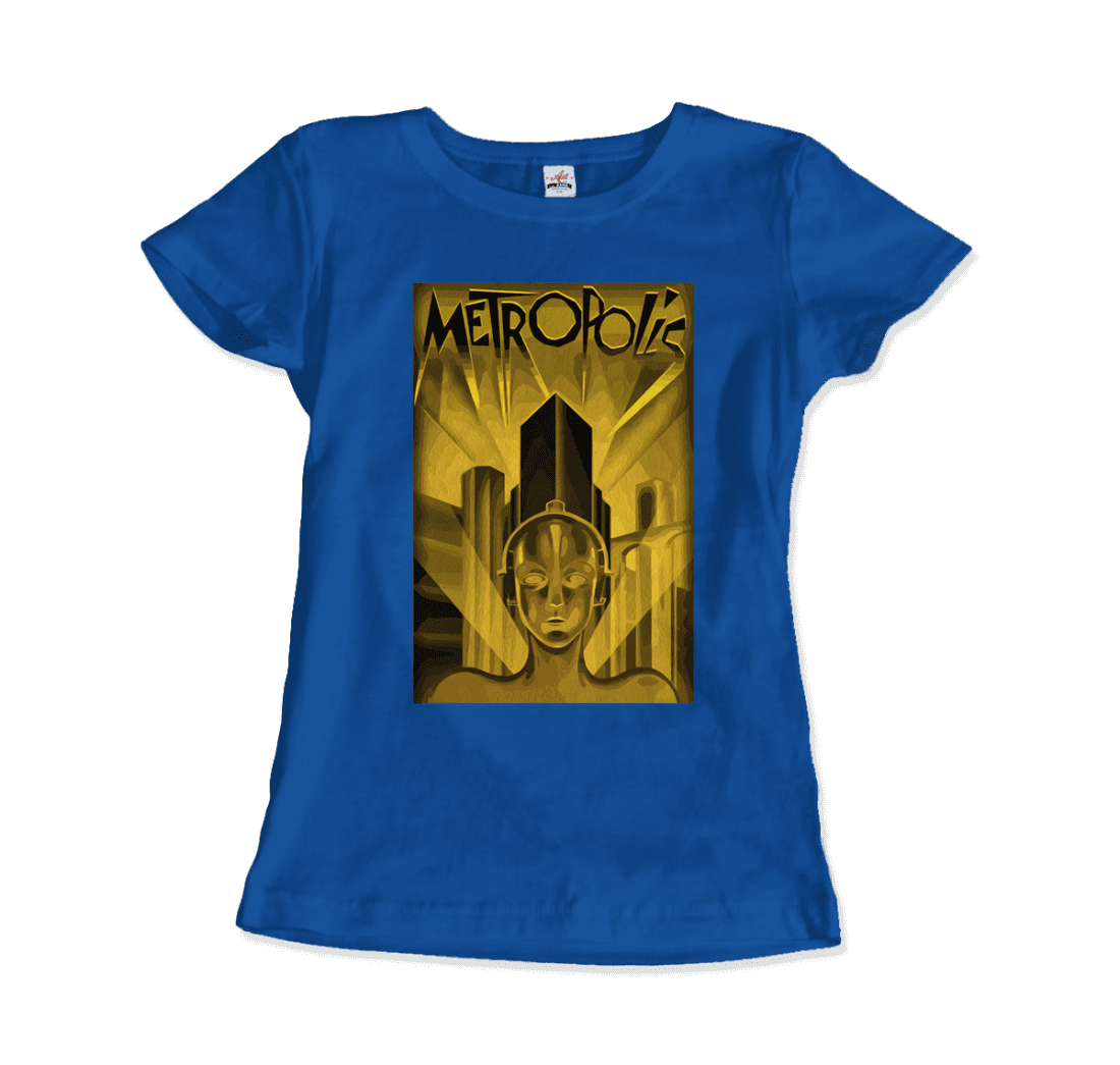 Art-O-Rama Shop – wholesale T-shirt (graphic) – unisex – Metropolis - 1927 Movie Poster Reproduction in Oil Paint T-Shirt14