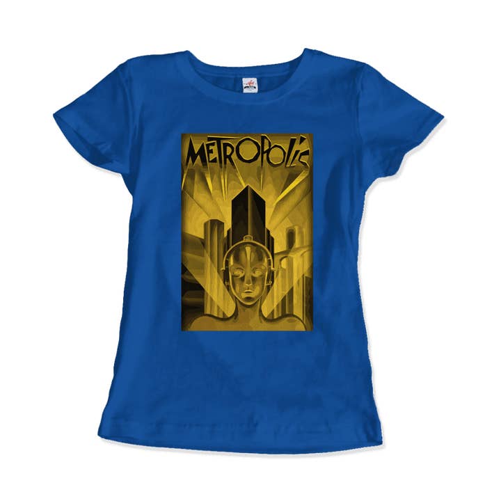 Art-O-Rama Shop – wholesale T-shirt (graphic) – unisex – Metropolis - 1927 Movie Poster Reproduction in Oil Paint T-Shirt14