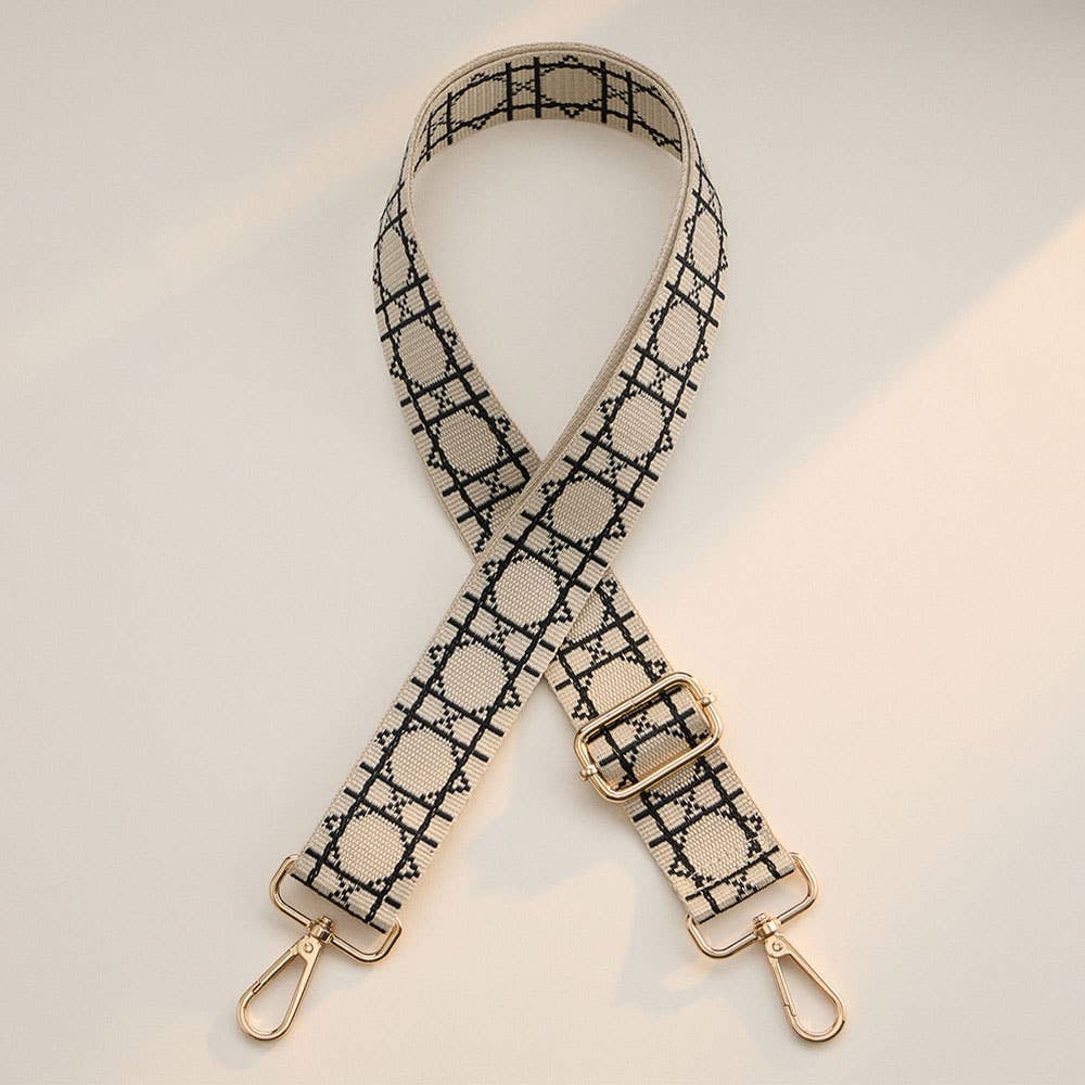 Sensibling Corp. - Wholesale Crossbody Bag - Women's - Solid Tumbler Carrier Holder Geometric Pattern Strap Crossbody Bag12