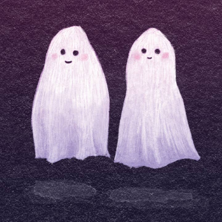 The Grey Earl - Vente Cartes d'anniversaire - Toi et moi pour toujours - Amour fantôme - Carte d'anniversaire de la Saint-Valentin1