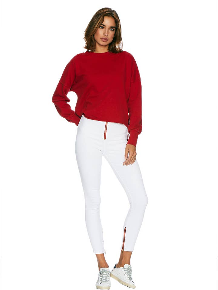 Jeggings Feminina com Fecho de Cintura Alta com Fecho Jeggings EM31016 por atacado de ETIENNE MARCEL