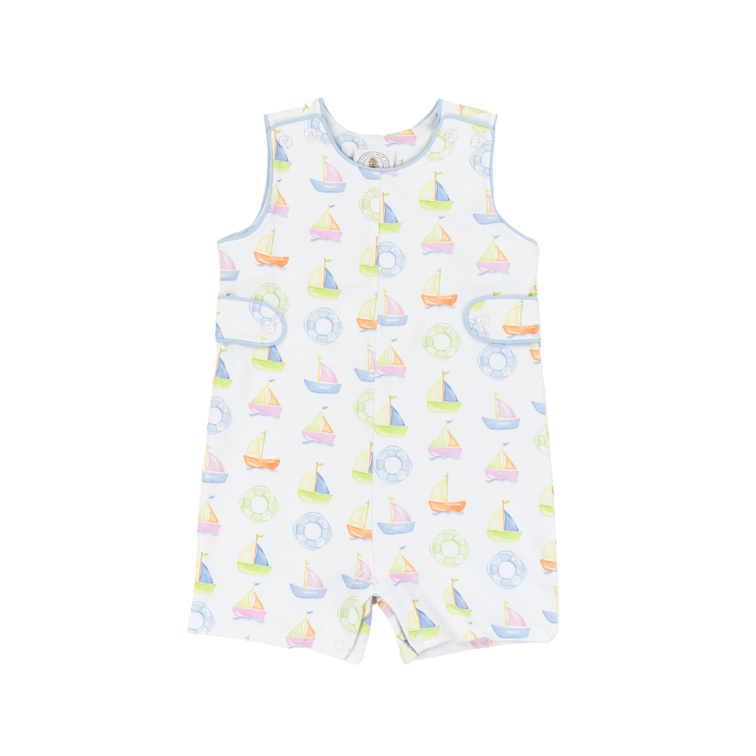 Cypress Row Childrens - Wholesale Jumpsuit - Baby - Sweet Sails Boys Jon Jon0
