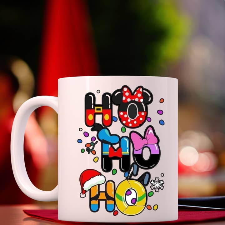 Merry Christmas Happy Holiday Funny Christmas Coffee Mug for wholesale by Dazzle Design Diva