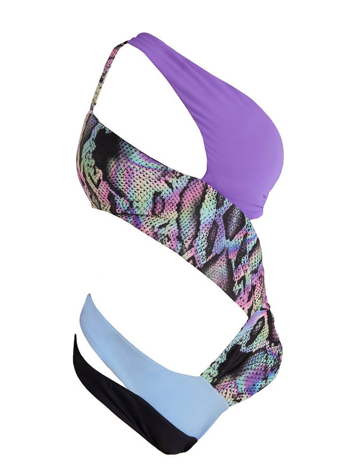 Sancha The Brand - Wholesale One Piece Swimsuit - Women's - CALIDI Snake One Piece Swimsuit