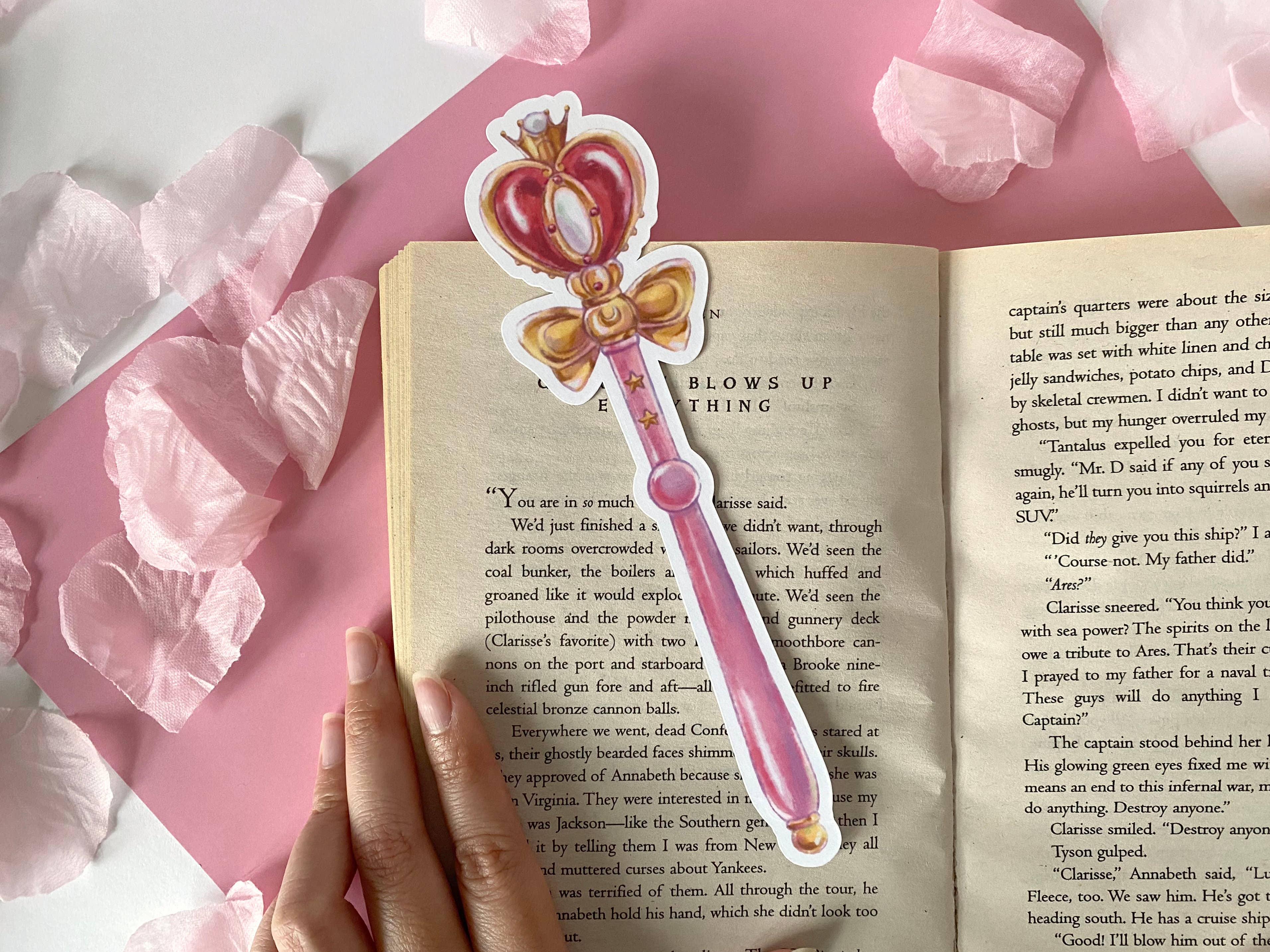 Cindy Tran Art - Wholesale Bookmark - Magical Girl Item Die Cut Bookmarks - Anime Fan Art4
