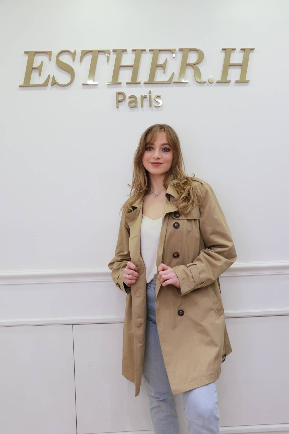 ESTHER.H PARIS – wholesale Trench coat – Women’s – Mid-length trench coat2