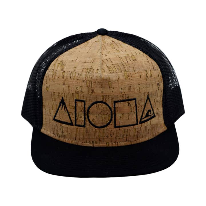Soley Aloha - Wholesale Trucker hat – Unisex - MAUKA TO MAKAI Cork Adult Snapback1