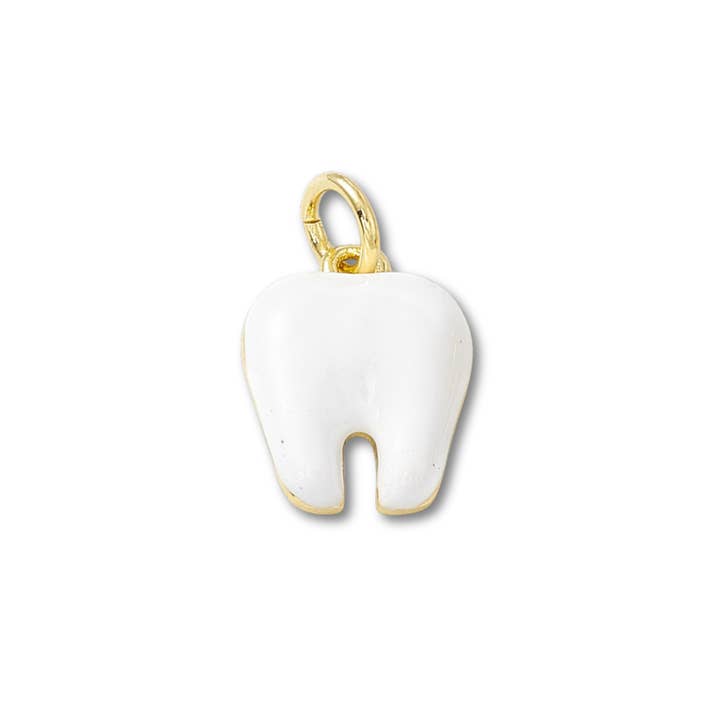 Pendentif Dent en Or pour la vente par Love, Paige Designs
