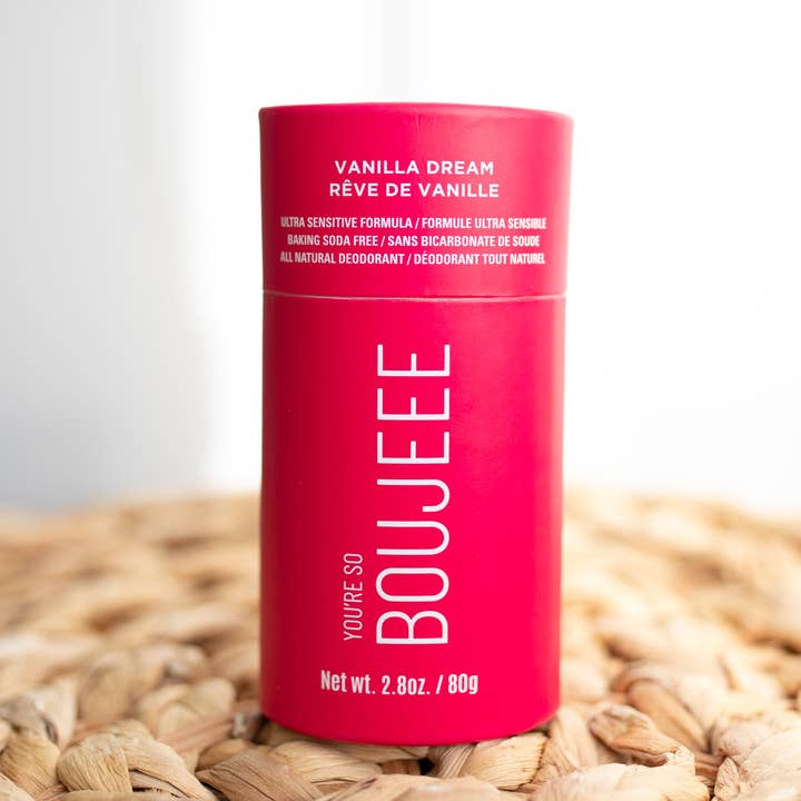 YOU'RE SO BOUJEEE *Paper Push Up Stick* - Vanilla Dream for wholesale by I luv It Natural Deodorant