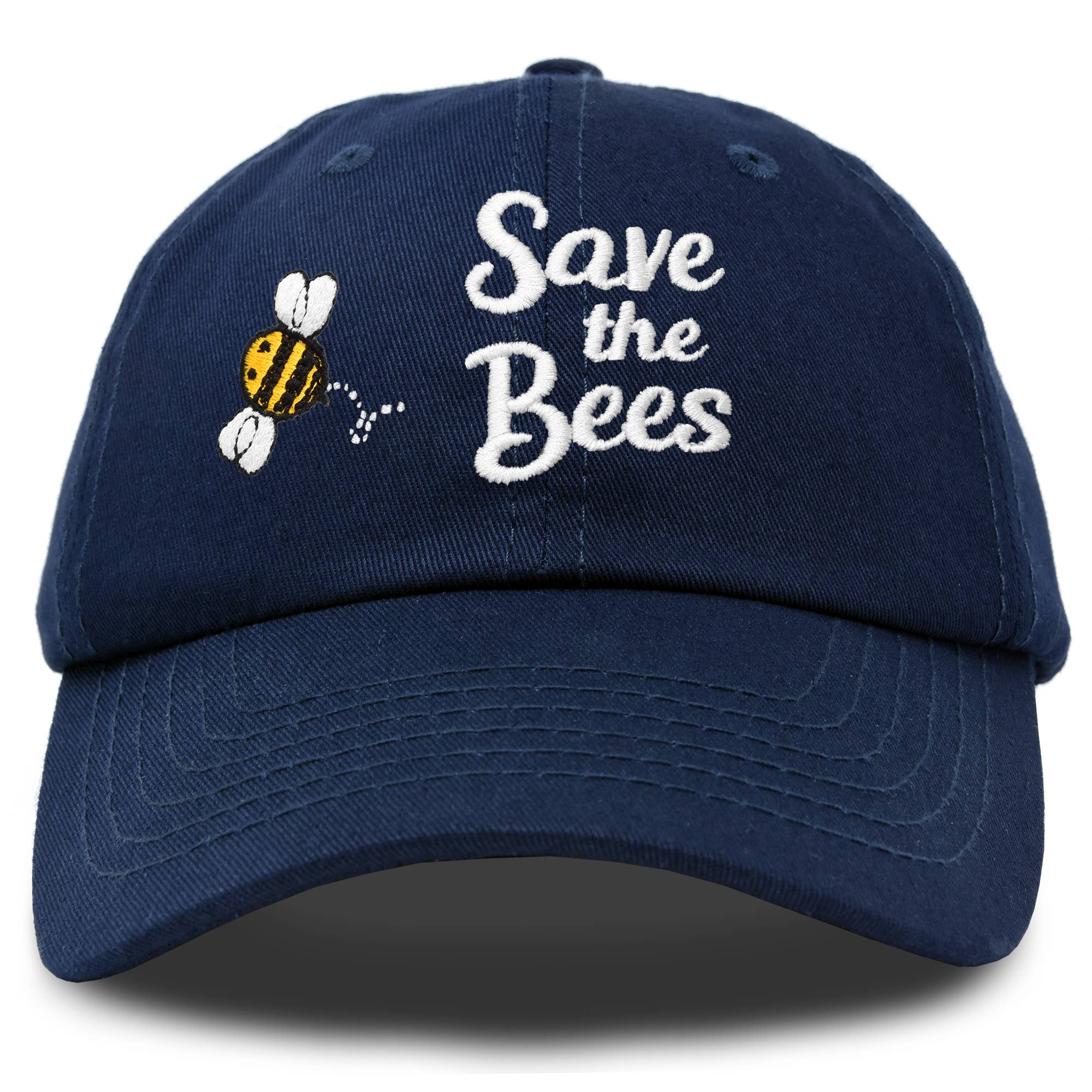 Dalix - Wholesale Baseball Cap - Women's - DALIX Save The Bees Baseball Cap Dad Hat Womens Girls48