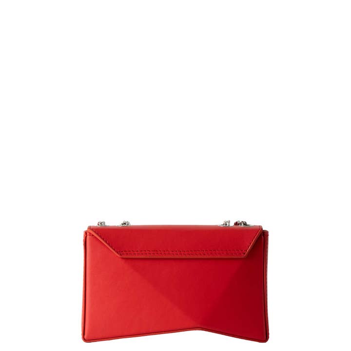 veni morgan - Wholesale Clutch Bag - Women's - ori in red leather6