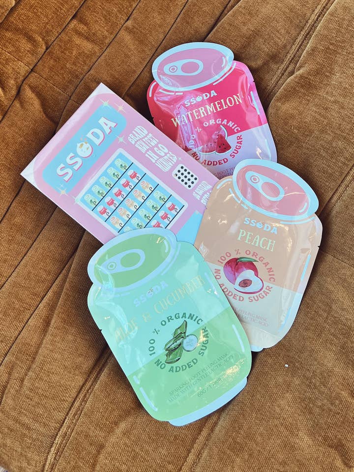 Sparkling Peeling Mask Box Set for wholesale by SSODA Shop