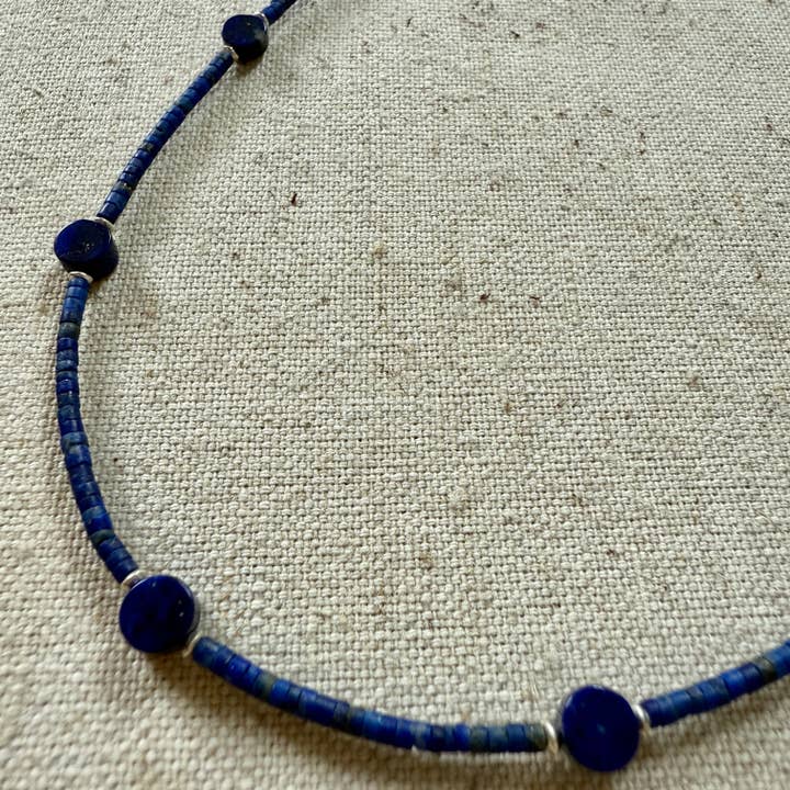 Lapis Halskette für den Großhandel von LA DE DA Jewelry