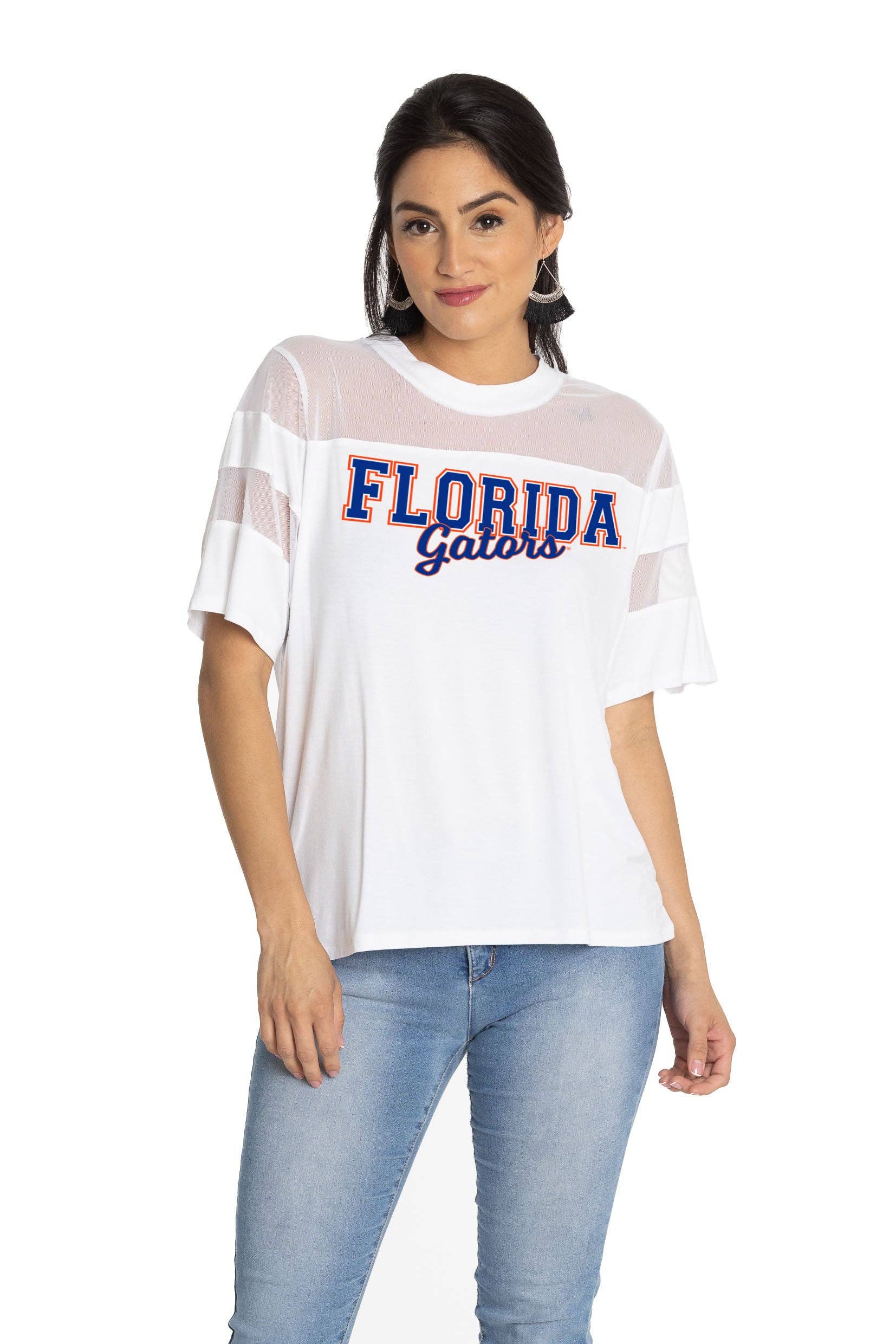 Flying Colors Apparel - Wholesale Screen Printed T-Shirt - Women's - Florida Gators Avery Jersey4