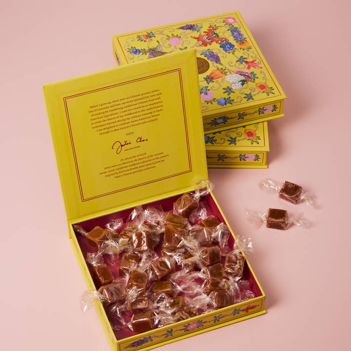 Le Bon Garcon – Engroshandel Karamel – Bitten Peach Caramels 6 oz gaveæske1