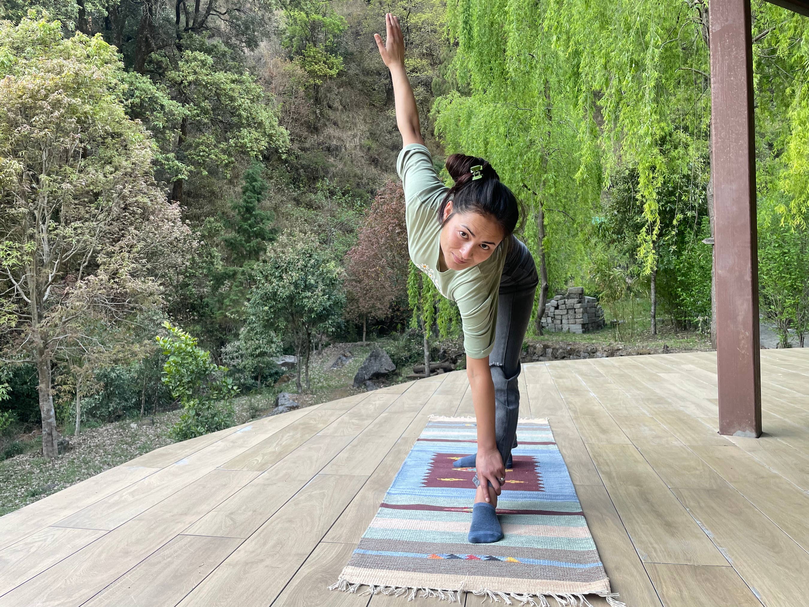 Green Frog India – wholesale Yoga mat – Handwoven Yoga Mat From Natural Cotton and Dyes1