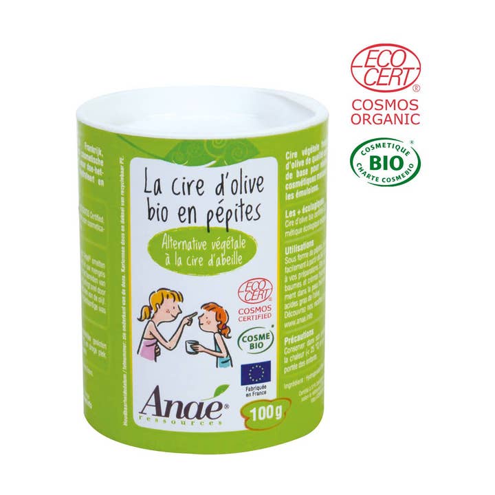 Cire D'Olive Økologisk Kosmetik - 100g - Anaé for engroshandel hos La droguerie écologique - Ah! Table! - Anaé - Venga