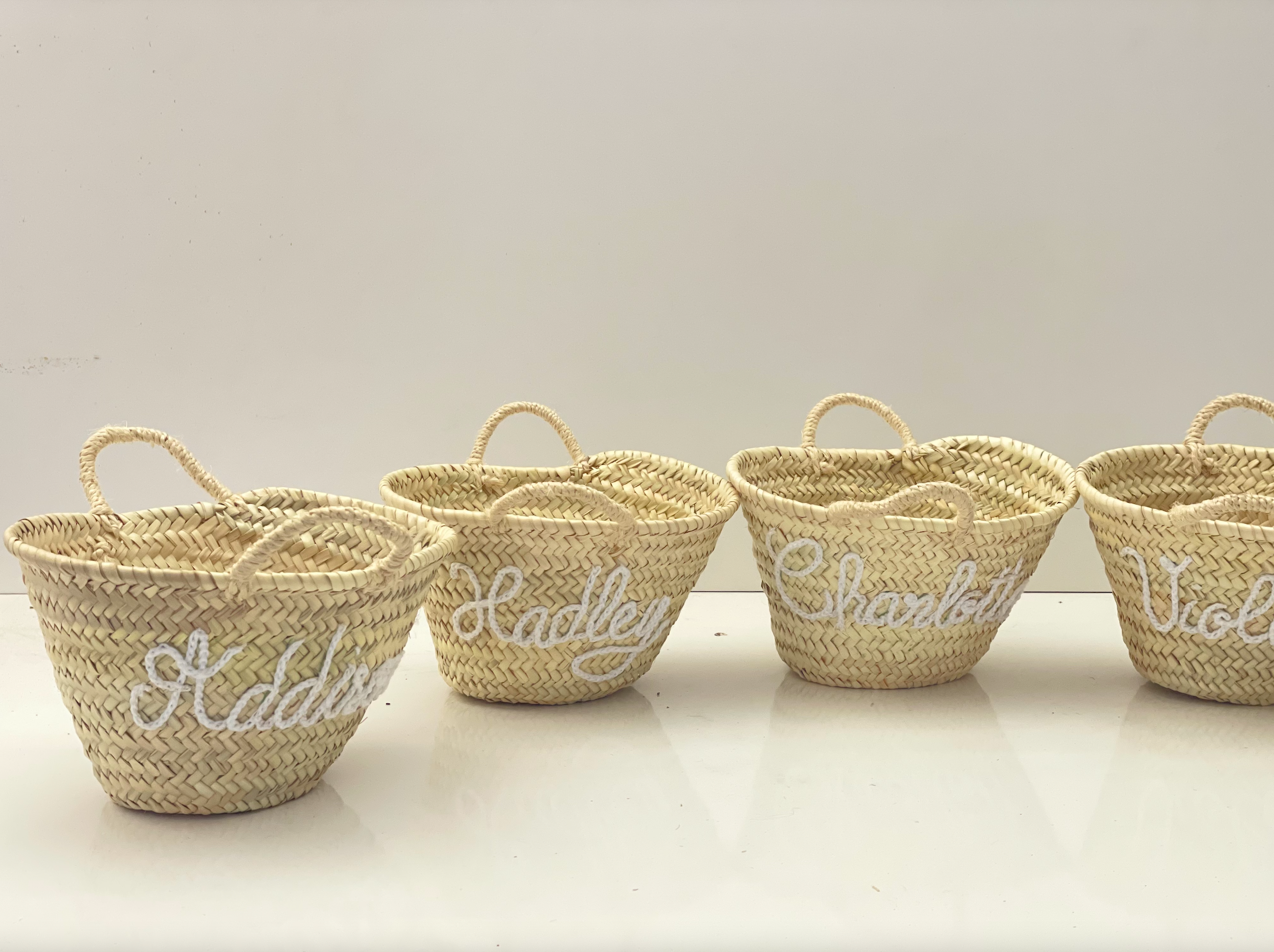 ProHandmadeDesign - Vente Sac de plage - Sacs en paille personnalisés élégants, parfaits pour les baby showers1