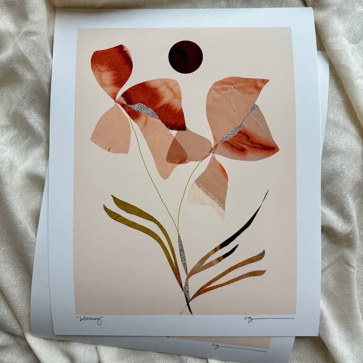 Courtney Griffin Art - Wholesale Art Print - "blooming" fine art print5