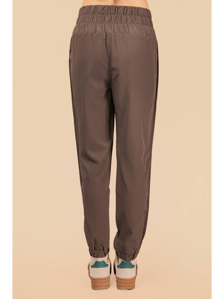 VERY J - Wholesale Athletic Sweatpants/Joggers - Women's - NP70063-Elasticized waist jogger pants20