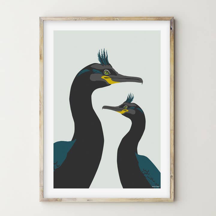 Affisch Skarv för wholesale av Holviks