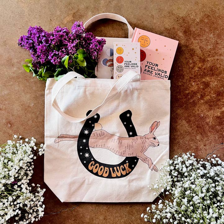 Ark Made - Wholesale Tote Bag - Women's - Good Luck Canvas Tote