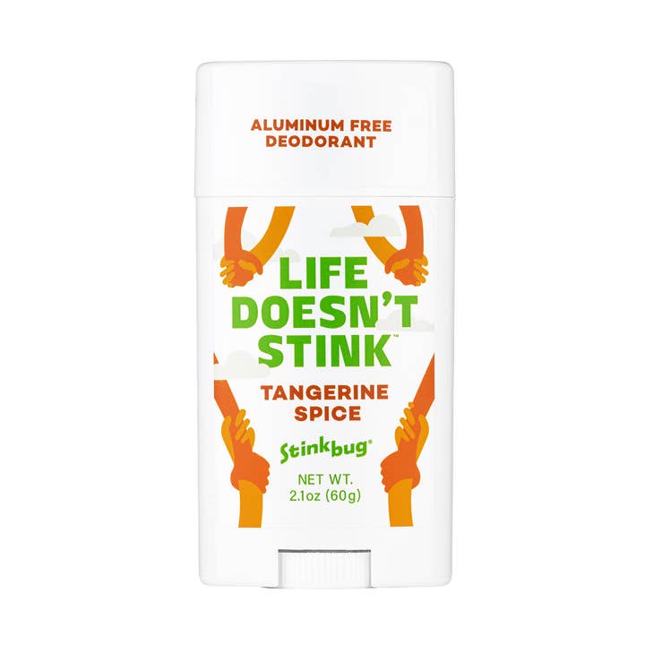 Tangerine Spice Deodorant Stick for wholesale by Stinkbug Naturals