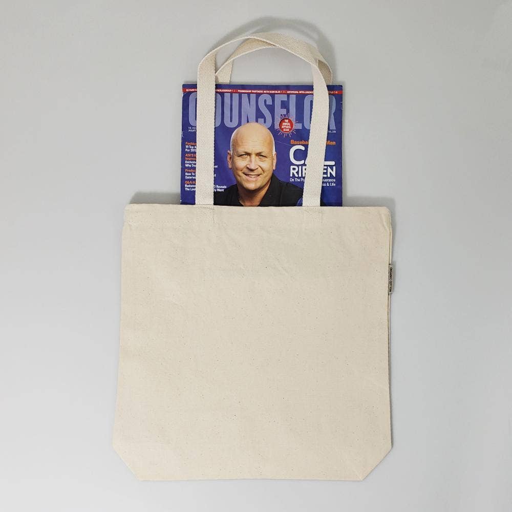 TBF – wholesale Bärkasse - Unisex – TBF ekologisk bomulls-canvaskasse med sidveck - OR2104