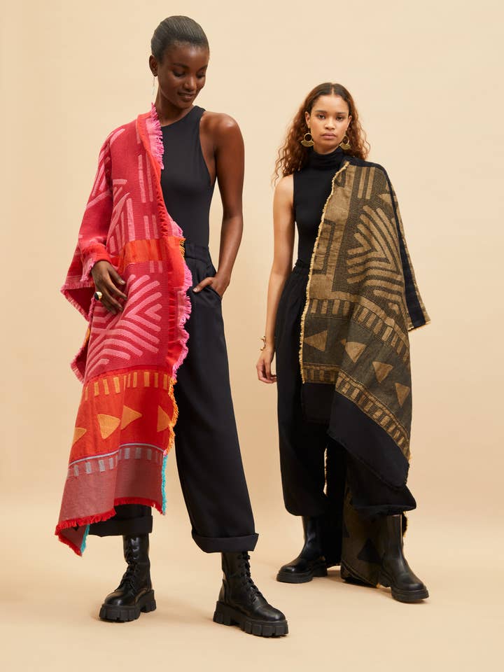 Halisi Shawl for wholesale by Mille Collines